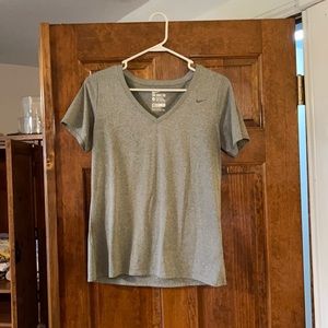 Nike v-neck athletic tshirt